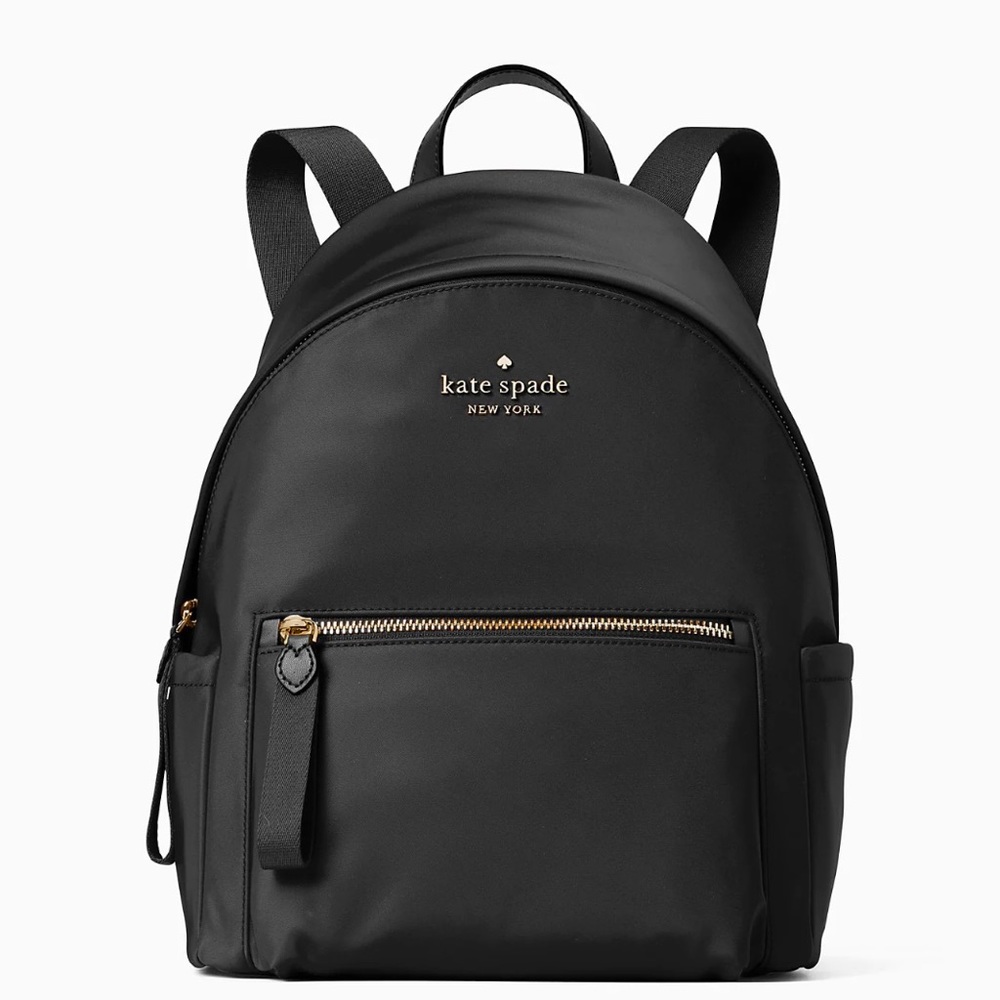 Kate Spade - Small Black Nylon Backpack (Brand New)